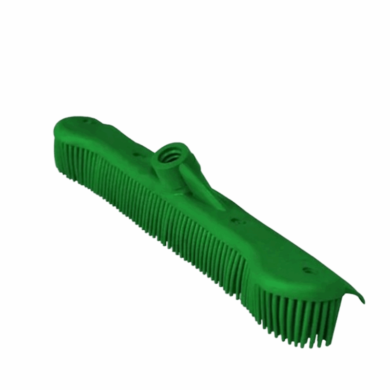 Maxi Rodo 34cm Vassoura Inteligente Silicone 2 Em 1 Sem Cabo Verde Bralimpia Limpeza de Sujidades