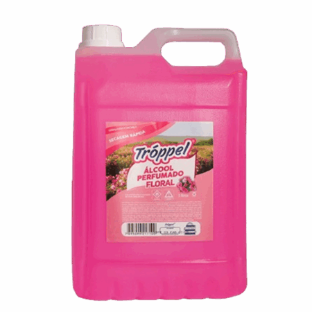 Álcool perfumado Floral 5L - Troppel