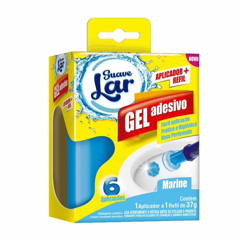 Gel adesivo com aplicador Suave Lar  37G – Marine