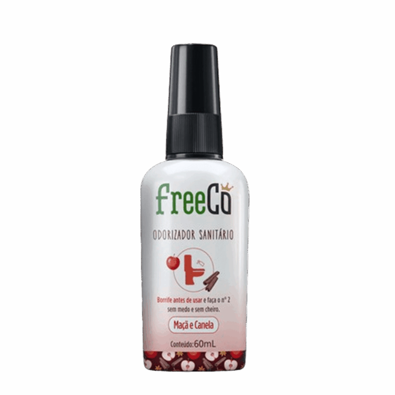 Spray Freeco Maça e Canela 60ml