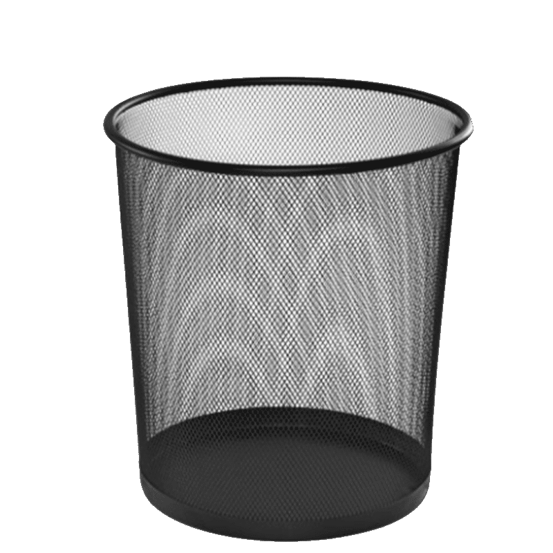 Cesto para lixo em Metal 12L