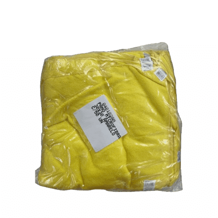 Pano de Microfibra 30 x 30 cm Amarelo C/50 UN