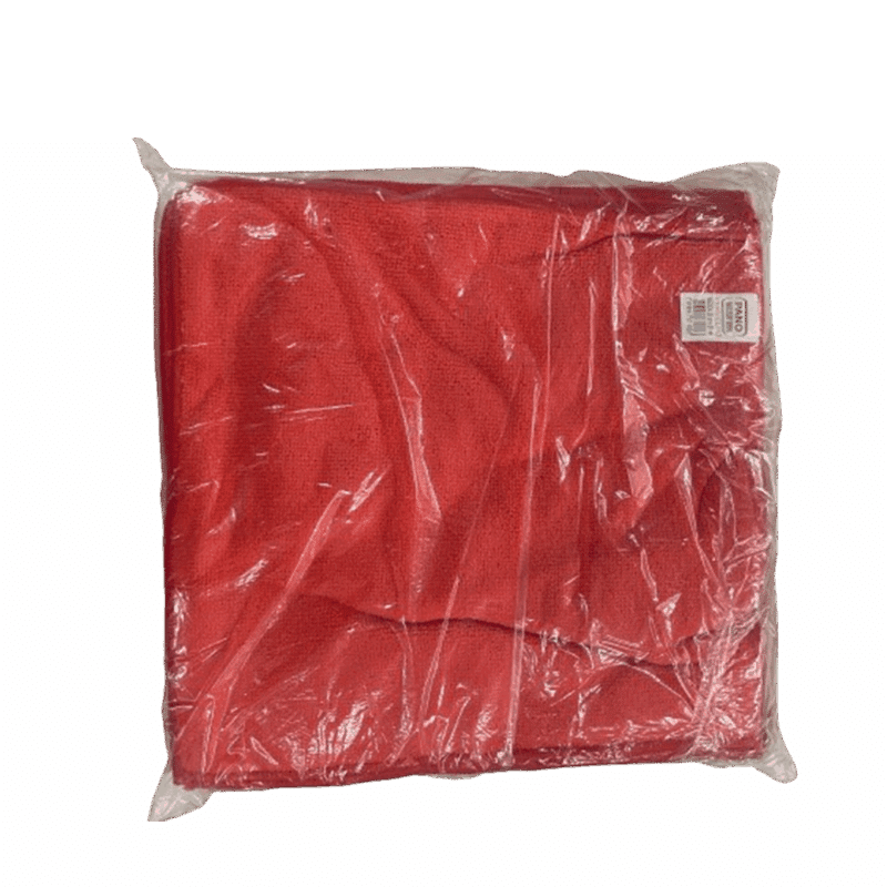 Pano de Microfibra 30 x 30 cm Vermelho C/50 UN