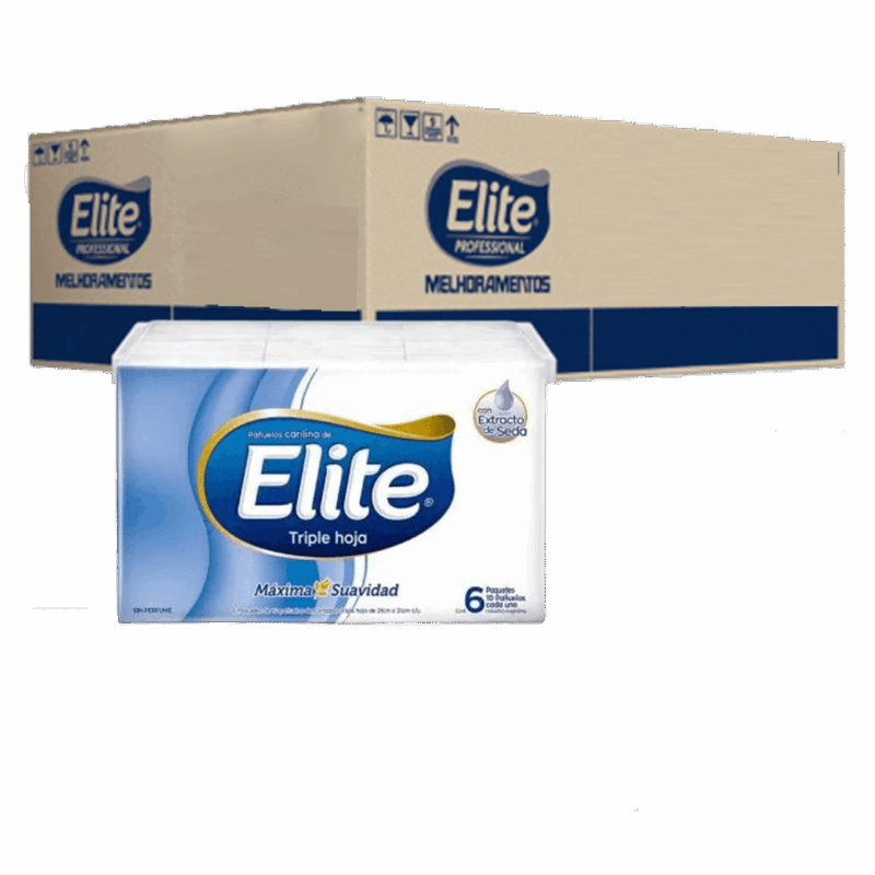 205238 - LENCO DE PAPEL ELITE POCKET 10FLS 35X6