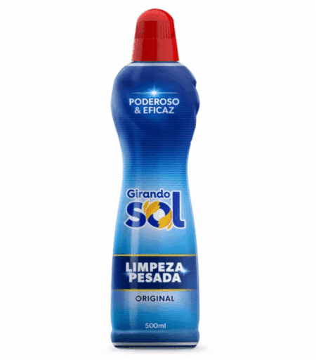 Limpador Girando Sol Limpeza Pesada Azul 500ml