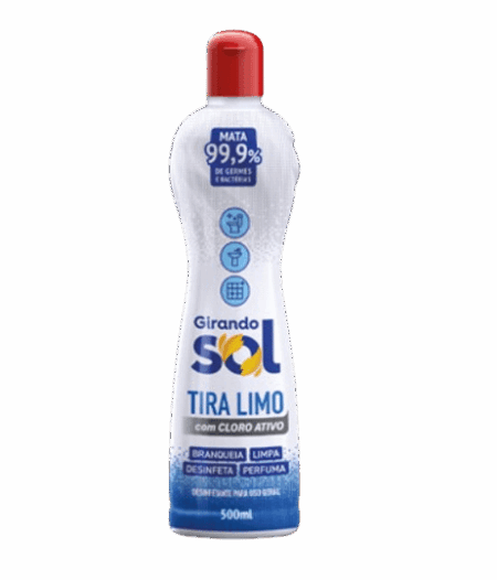 Tira Limo com Cloro Ativo Girando Sol 500ml