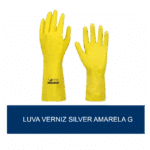 Luva de verniz silver Amarela G - unidade - Image 2