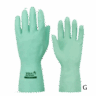 Luva de verniz silver verde G - unidade