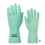 Luva de verniz silver verde P - unidade