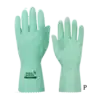 Luva de verniz silver verde P - unidade