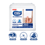 Papel Higiênico Interfolhado Folha Dupla Elite - Pacote Com 250 Folhas - Image 2
