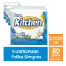Guardanapo Kitchen Pequeno c/ 96 pacotes - Tamanho folha: 22,7x22,8 cm