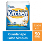 Guardanapo Kitchen Refeição 32X30cm Grande - 1 Pacote 50 Folhas - Image 2