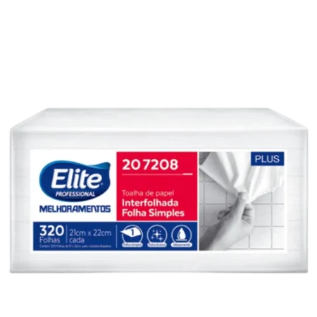 Toalha De Papel Interfolhado Melpaper - Pacote 320 Folhas