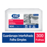 Guardanapo Interfolhado Folha Simples Fast Food - 1 Pacote 300 Folhas - Image 3