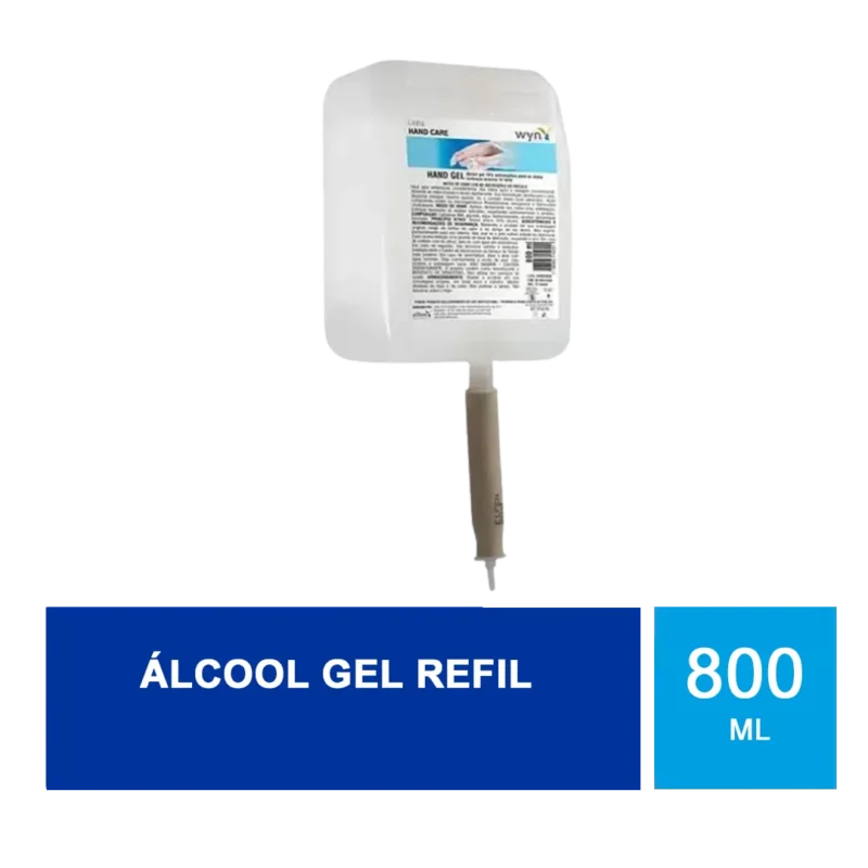Álcool gel Refil 800ml - Image 2