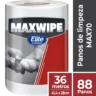 Pano Multiuso MaxWipe 70 Pacote com 88 Folhas