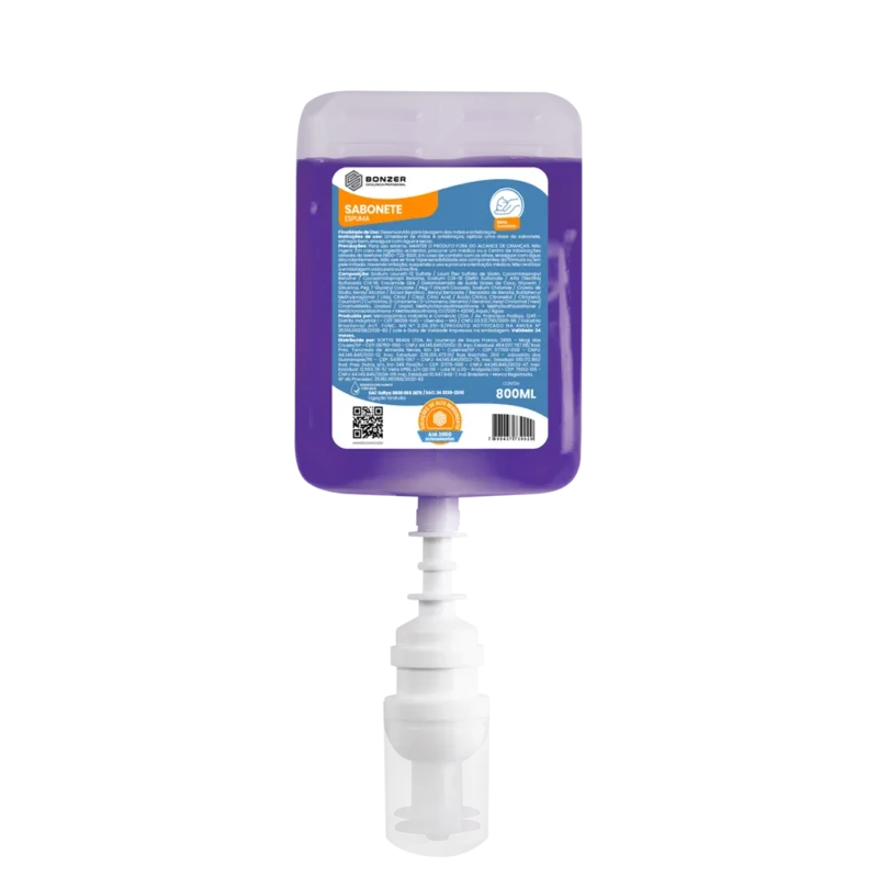 Sabonete Espuma Violeta Bonzer 800ml