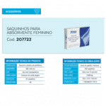 Saquinho Para Descarte de Absorvente c/ 12 refis x 25 saquinhos - Image 3