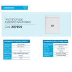 Protetor De Assento Sanitário Melcover cx c/ 7 refis x 86 folhas - Image 3