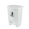 Lixeira Branca Com Pedal 17L Perfect