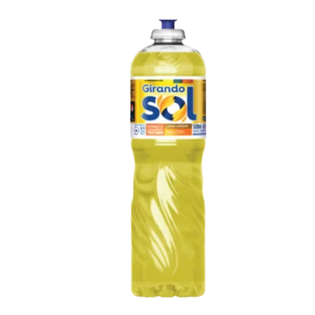 Detergente lava louças Girando Sol 500ml Neutro