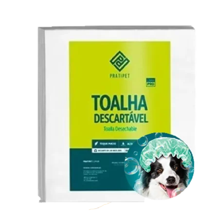 Toalha descartaveis petshop - 60x50 - pacotes com 50 toalhas