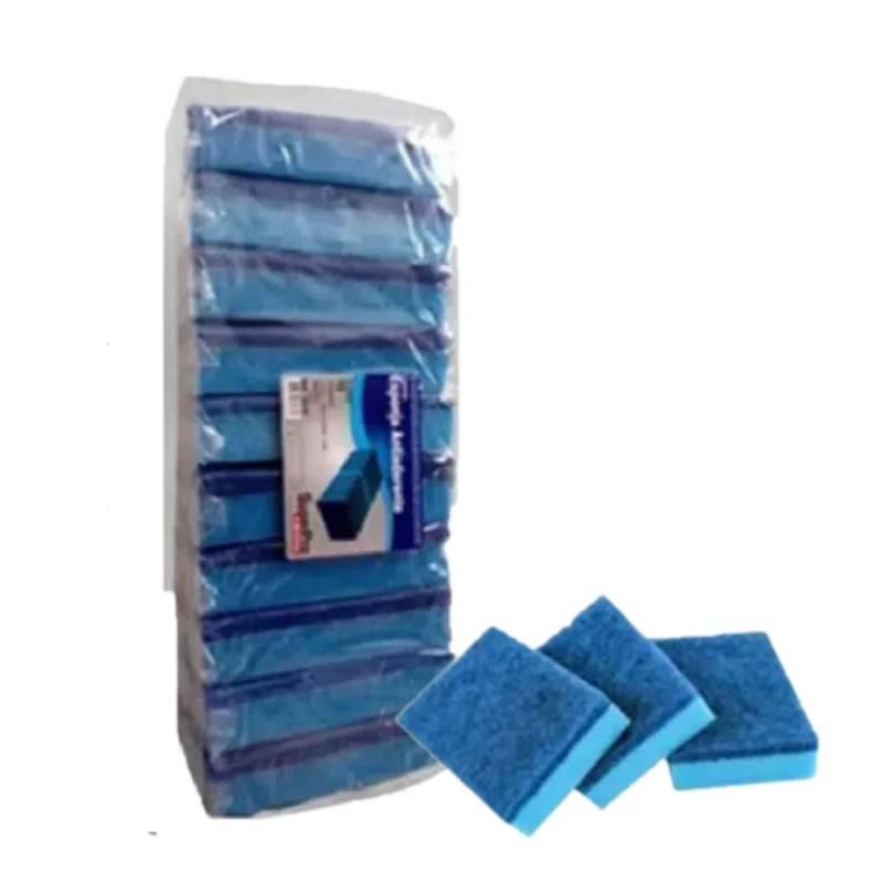 Esponja Manta Azul Teflon C/10 Un