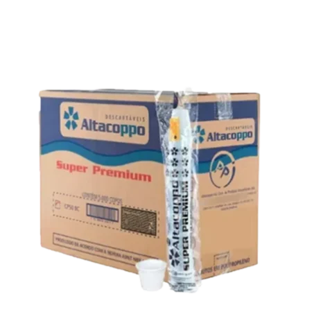 Copo Descartável - 50ml - Branco - c/ 50 pacotes de 100 un