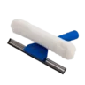 Rodo limpa vidros 45cm - Combinado 2 em 1 sem cabo - Bralimpia