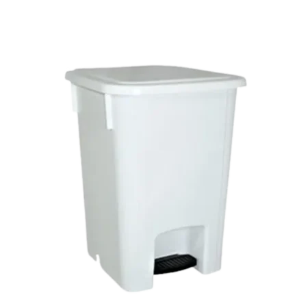 CP15BR - Cesto com pedal 15L branco - Bralimpia
