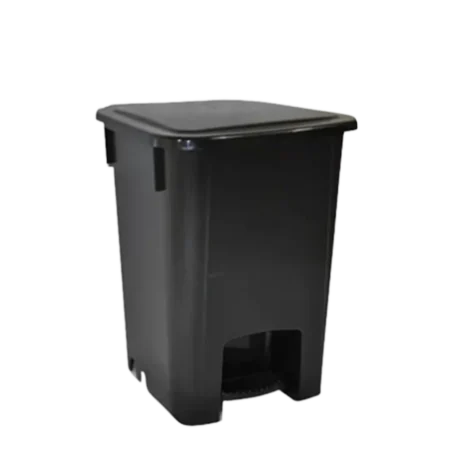 CP15PR - Cesto com pedal 15L preto - Bralimpia