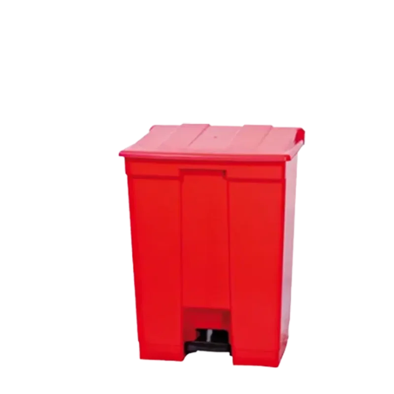 CP30VM - Cesto com pedal 30L vermelho - Bralimpia