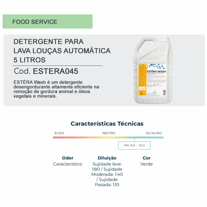 WASH MACHINE 5 L - Detergente para Lava Louças Automática - Image 3