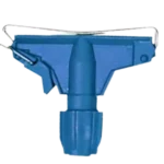 GE201Z - Conjunto haste euro garra de metal sem cabo azul - Bralimpia