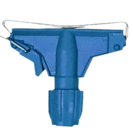 GE201Z - Conjunto haste euro garra de metal sem cabo azul - Bralimpia