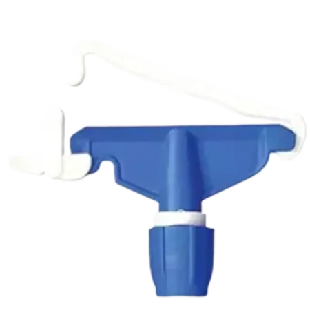 GE211Z - Conjunto haste euro garra plastica azul sem cabo - Bralimpia