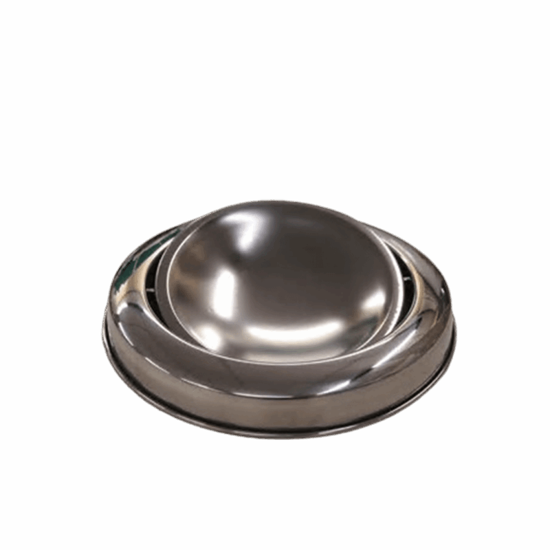 Tampa flip top inox 24cm