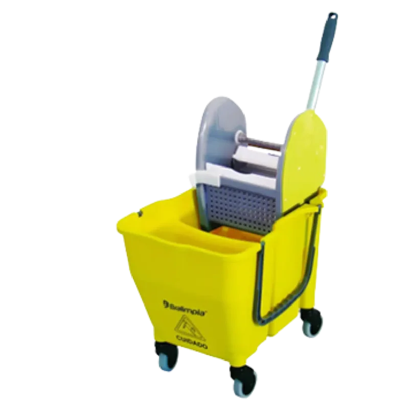 Balde 30L espremedor Doblo Amarelo - Bralimpia