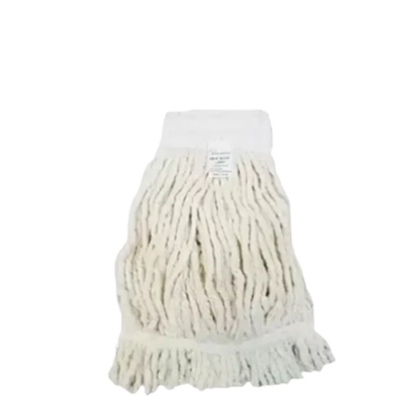 Refil para mop úmido ponta com cinta 320g branco - Bralimpia