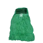 Refil para mop úmido ponta com cinta 320g verde - Bralimpia