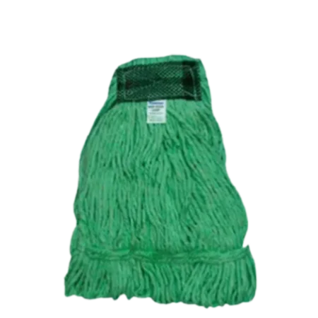 Refil para mop úmido ponta com cinta 320g verde - Bralimpia