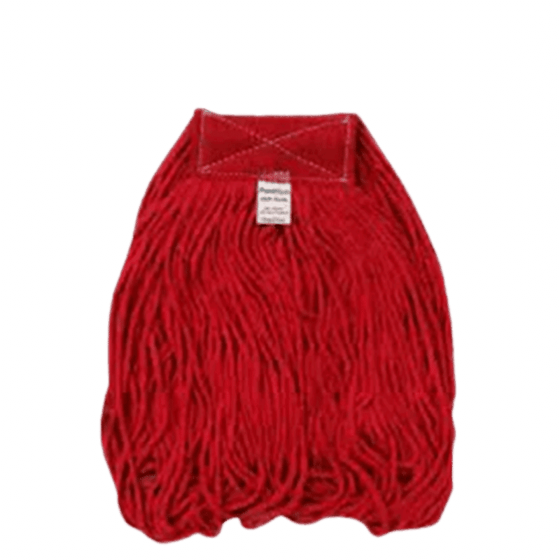 Refil para mop úmido ponta loop com cinta 320g vermelho - Bralimpia