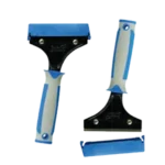 Raspador pesado multiuso cabo plastico 10cm - Bralimpia