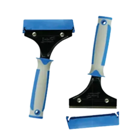 Raspador pesado multiuso cabo plastico 10cm - Bralimpia