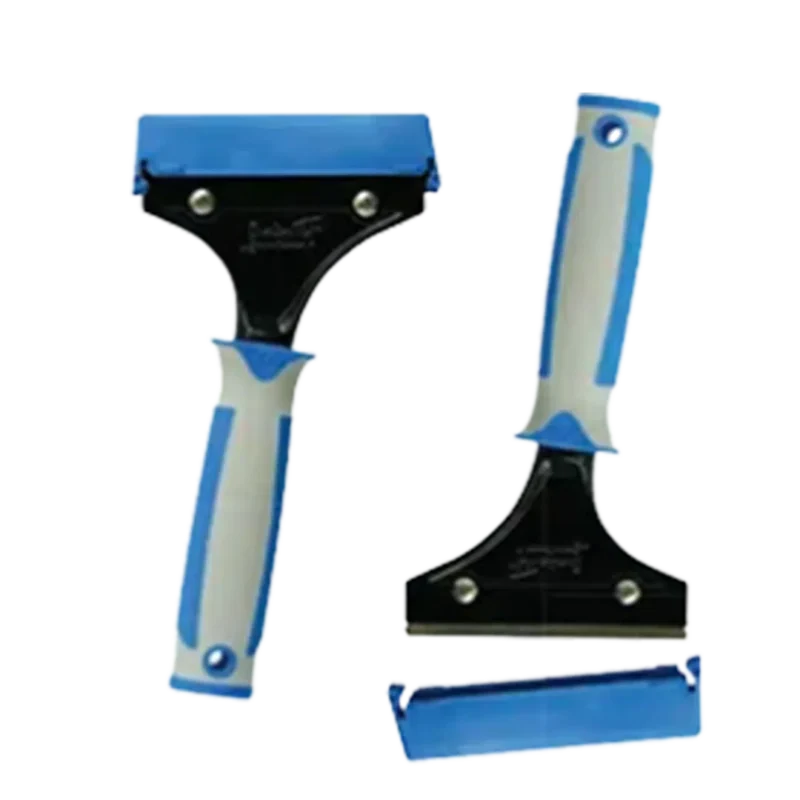 Raspador pesado multiuso cabo plastico 10cm - Bralimpia
