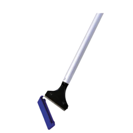Raspador pesado cabo alumínio 40cm - Bralimpia