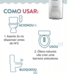 Kit Bloqueador De Odores Sanitários FREECO (aparelho + refil) - Image 2