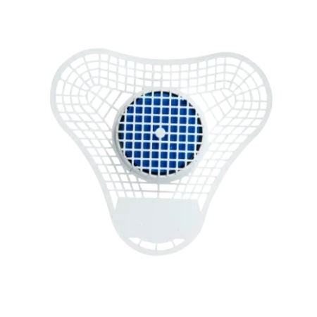 Tela plastica para mictorio com pedra