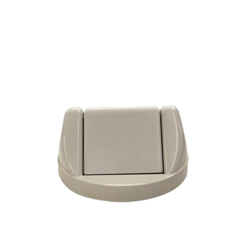 Tampa basculante 24cm bege - Bralimpia